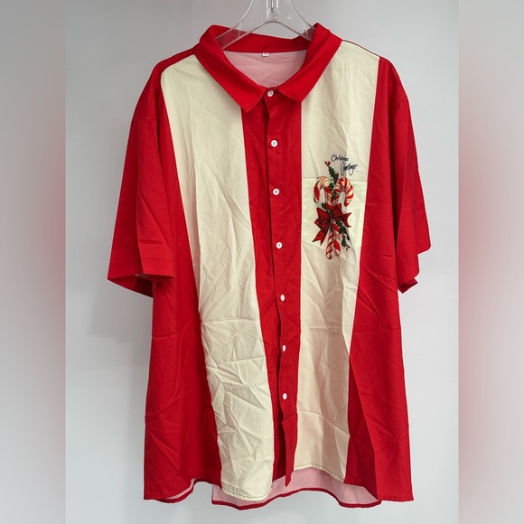 Men’s Christmas Button Up Shirt 3XL - Picture 1 of 5